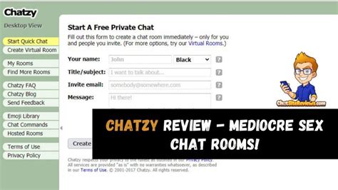 The sex chat rooms are totally free. . Sexchat chatzy